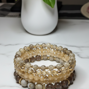 Nude Beaded Bracelet